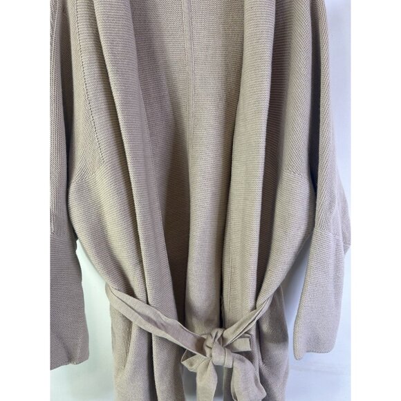 M.M. LaFleur Merino Wool Wrap Belt Cardigan Sweater - Picture 4 of 9